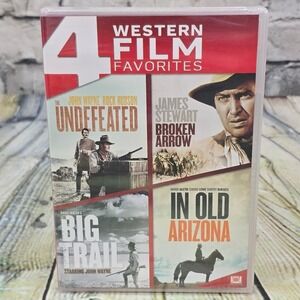 20th Century Fox Western Film Favorites DVD John Wayne James Stewart Collection